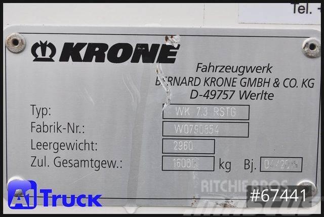 Krone WB BDF 7,45 Koffer, Klapptische, 2520 mm innen Platforms