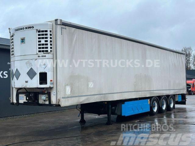 Lecitrailer Carfrime Thermoplane,Liftachse.ThermoKing Curtainsider semi-trailers