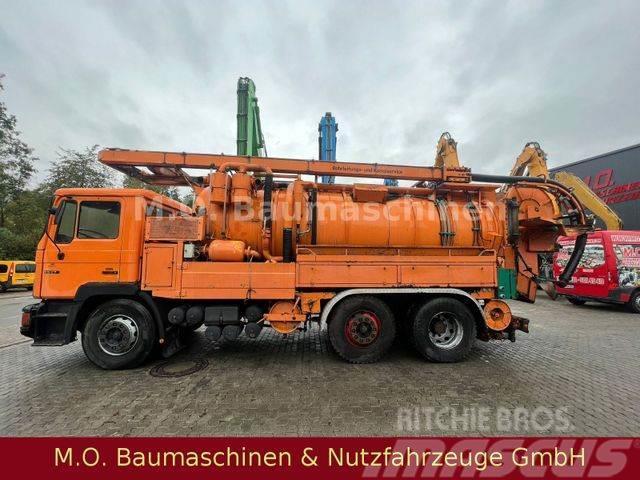 MAN 25.270 / Müller Saug u. Spühlwagen / 12.000 L / Sewage disposal Trucks