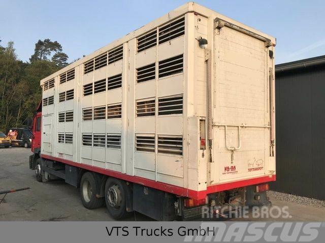 MAN FE 360 4.Stock KABA Viehtransporter Livestock carrying trucks