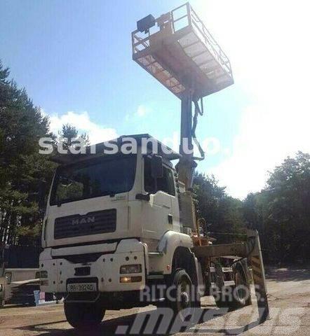 MAN TGA 18.310 4x4 AMV Platform 360 1000kg Truck mounted aerial platforms