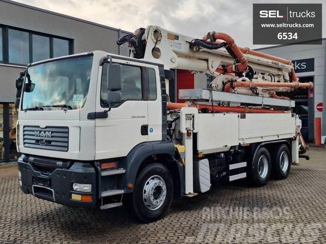 MAN TGA 26.360 6x4 BB/Schwing S31XT / Rückfahrkamera Concrete trucks