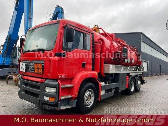 MAN TGA26.313/6x4 /Kutschke Saug u. Spühlwagen / Sewage disposal Trucks