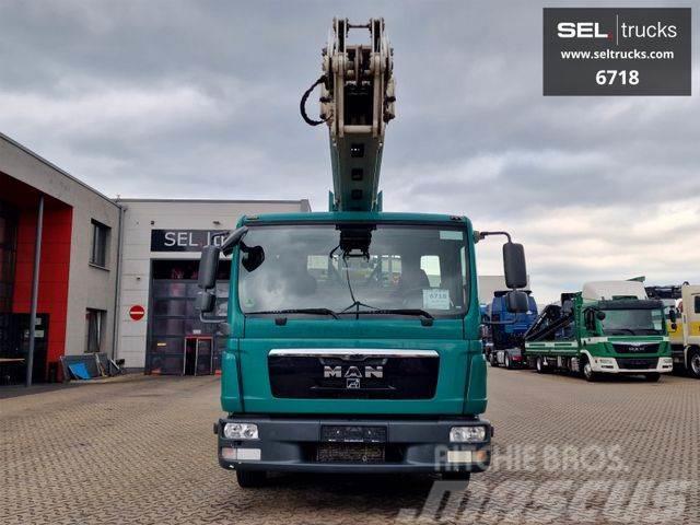 MAN TGL 8.180 4x2 BB / Dachdeckerkran / Klaas Crane trucks