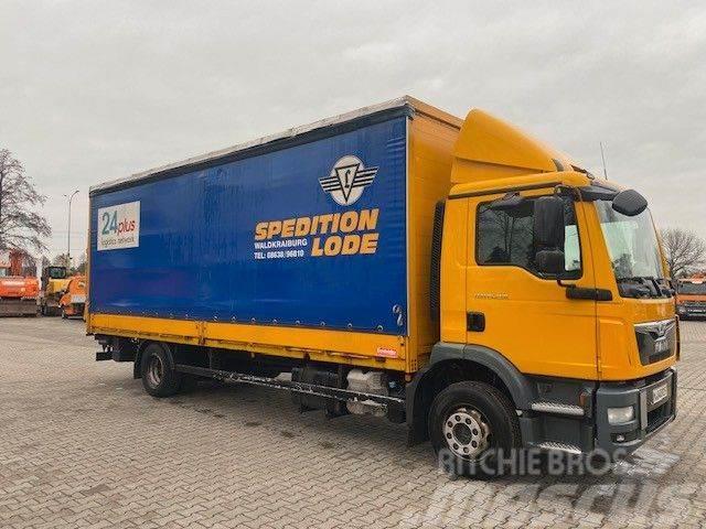 MAN TGM 15.250 4X2 EURO 6 SKRZYNIA PLANDEKA Tautliner/curtainside trucks