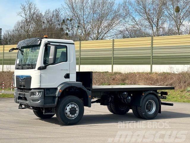 MAN TGM 18.320 4x4 Euro 6e Plato Flatbed/Dropside trucks