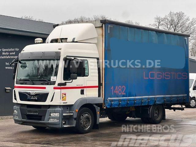 MAN TGM 18.340 4x2 Euro6 Pritsche + Plane Tautliner/curtainside trucks