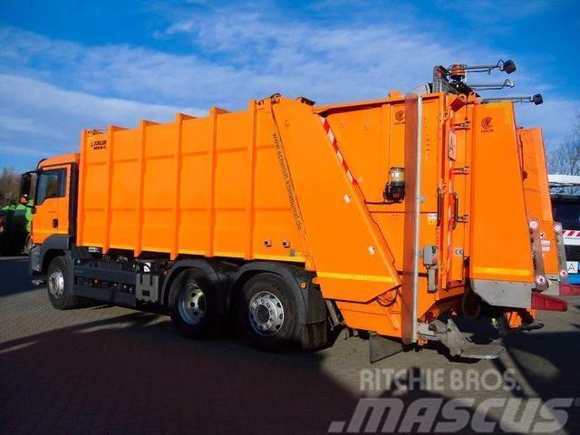 MAN TGS 26.320 6x2-4 BL / Zöller Medium XL 22 Waste trucks
