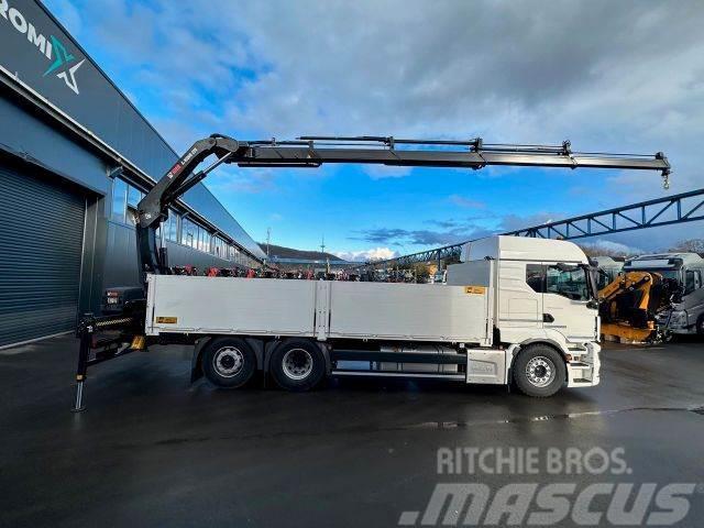 MAN TGS 26.470 6X2 Euro6 Retarder HIAB 228 - 4 Flatbed/Dropside trucks