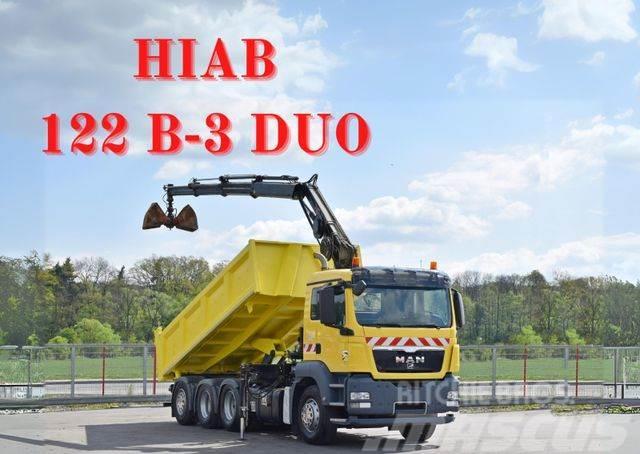MAN TGS 35.440 * HIAB 122 B-3 DUO / 8x4 Crane trucks