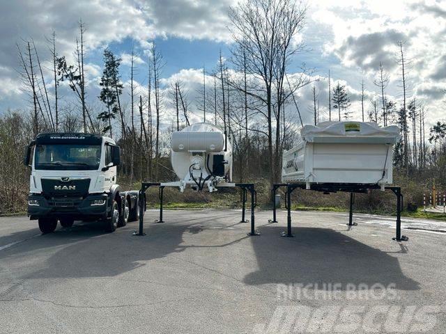 MAN TGS 41.440 8x4 WECHSELSYSTEM KIPPER+MISCHER Concrete trucks