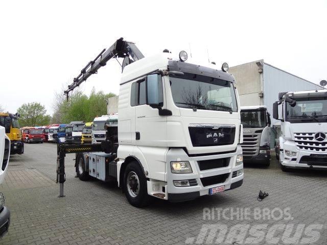 MAN TGX 18.440 4X4H Kran Hiab 288 bis 19 Meter Crane trucks