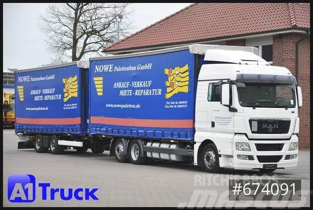 MAN TGX 26.400 XLX Jumbo Komplettzug Tautliner/curtainside trucks