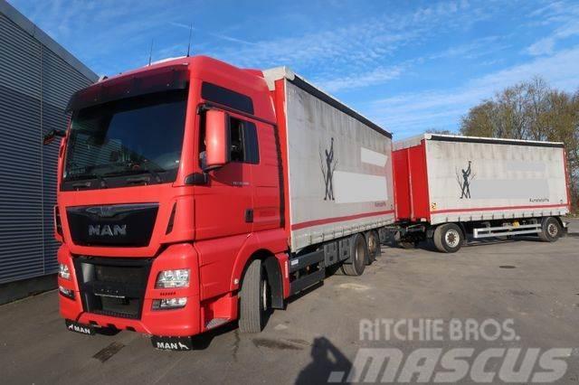 MAN TGX 26.480 LL 6x2 kompl. Zug Hofmann Tautliner/curtainside trucks