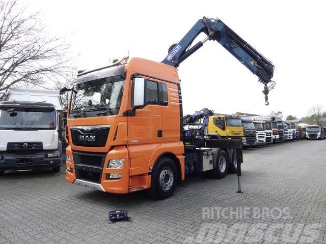 MAN TGX 26.560 6X4 Kran HMF 2620 bis 18.5 Meter Truck Tractor Units