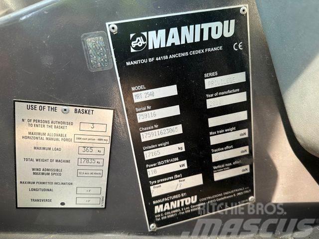 Manitou MRT 2540 P manipulator vin 065 FEL`s