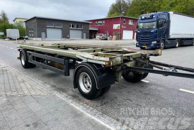  MEILER | BTA MG 18 Containerframe/Skiploader trailers