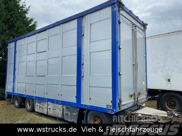  Menke-Janzen Menke 3 Stock Ausfahrbares Dach Alu V Livestock carrying trailers