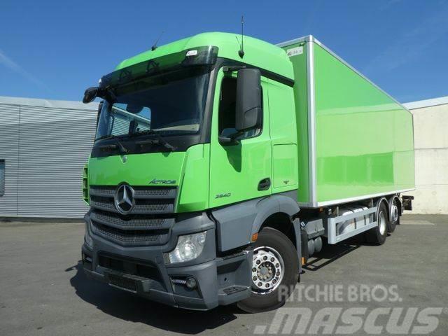 Mercedes-Benz 2540 LL 6x2 Nachlauflenkachse Van Body Trucks