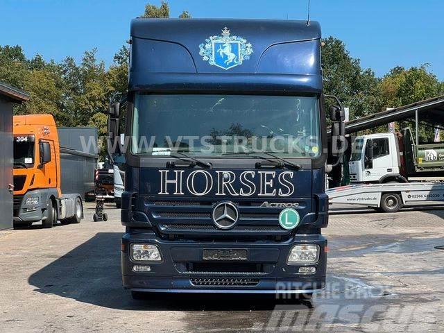 Mercedes-Benz Actros 1836 Pferdetransporter+Wohnabteil 6.Pferd Livestock carrying trucks