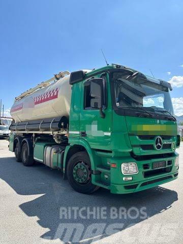 Mercedes-Benz Actros 2541 6X2 HINTERACHSE GELENKT LUFT LUFT Tanker trucks