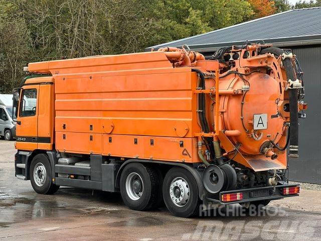 Mercedes-Benz Actros 2543 EU3 6x2 Assmann Kanalreiniger Sewage disposal Trucks