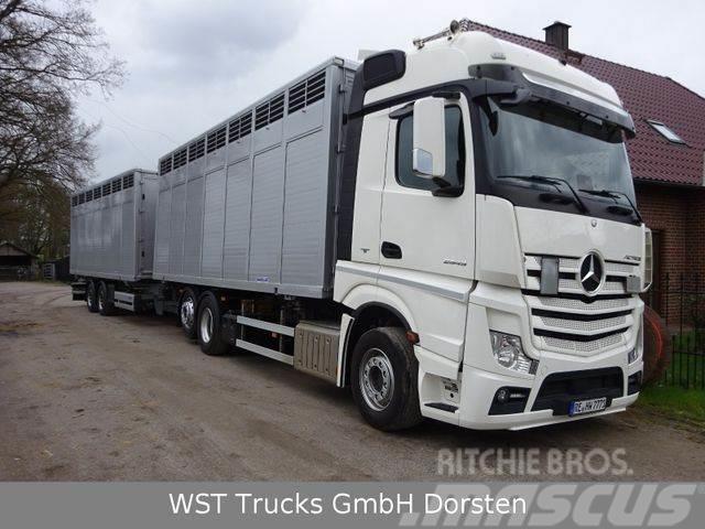 Mercedes-Benz Actros 2545 L BDF Menke Einstock &quot;Neu&quot; M Livestock carrying trucks