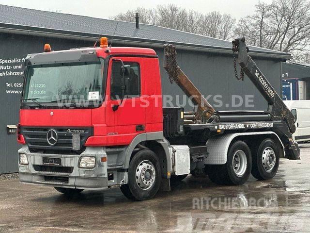 Mercedes-Benz Actros 2546 MP2 V6 Motor 6x2 Absetzkipper Demountable trucks