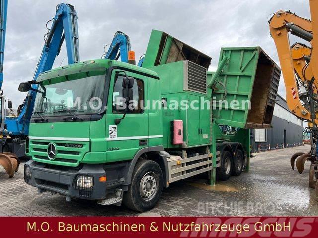 Mercedes-Benz Actros 3344 / MTS 3 A 11 T / 6x4 / Euro 5/ Sewage disposal Trucks