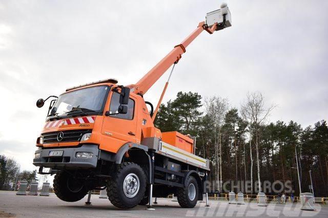 Mercedes-Benz ATEGO 1018 4x4 WUMAG WT 170/17m/ 83.000 km !!! Truck mounted aerial platforms