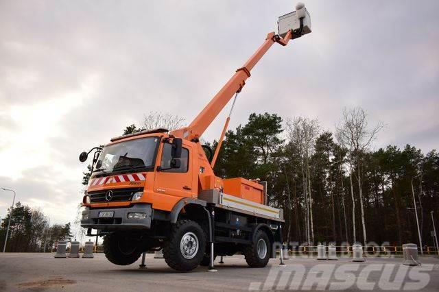Mercedes-Benz ATEGO 1018 4x4 WUMAG WT 170/17m/ 83.000 km !!! Truck mounted aerial platforms