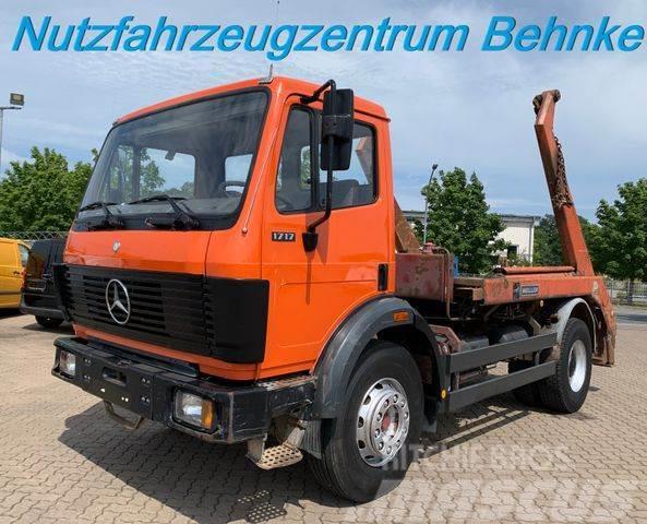 Mercedes-Benz SK 1717 Meiller Absetzer/ Diff-Sprerre/ 1 Hand Demountable trucks