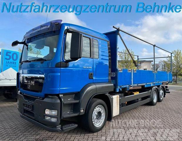 Mercedes-Benz TGS 26.320 6x2-2 LL BDF/ Gerüstbau/ Lift-Lenk Flatbed/Dropside trucks