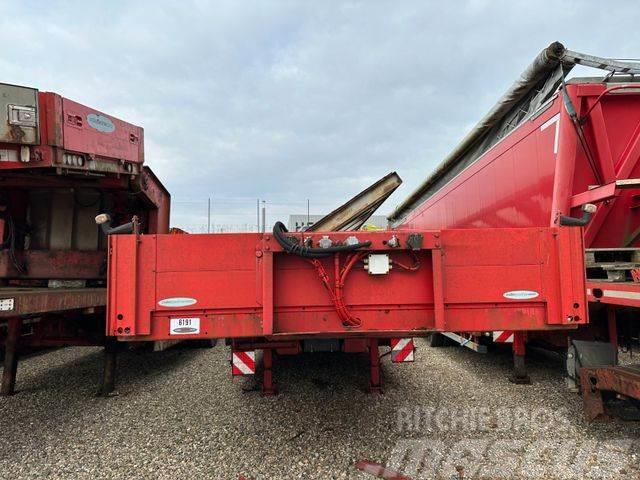 Müller-Mitteltal Tieflader / Radmulden / Baggermulde Low loader-semi-trailers