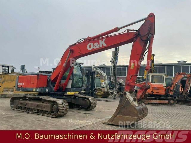 O&K RH 6,5 / Mono / Hammereitung / Crawler excavators