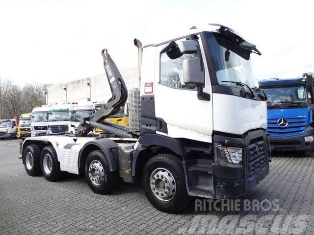 Renault C460.32 8X4 Haken Hiab Hook lift trucks