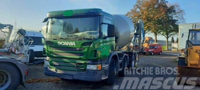 Scania 2x P360 Betonmischer 8x4 Blatt/Blatt E6 Concrete trucks