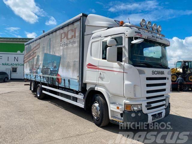 Scania G 310 automatic with plane 6x2 EURO 4 vin 687 Tautliner/curtainside trucks