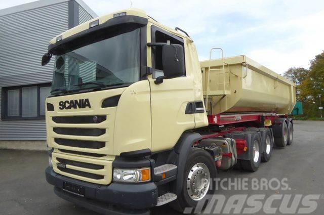 Scania G 450 6x4 Unfkompl. Zug Carnehl CHKS/HH Unfall Truck Tractor Units