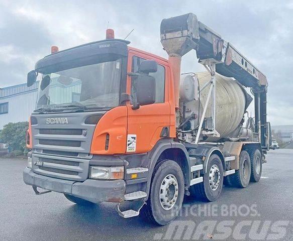 Scania P 380* Betonmischer 16 m * 8x4 * TOPZUSTAND Concrete trucks