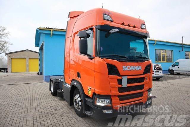 Scania R410*RETARDER/INTARDER*No EGR*ADR*ALU*New model Truck Tractor Units