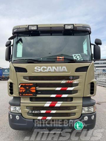 Scania R420 ADR 14000L BENZIN D HEIZ TANKWAGEN RETARDER Tanker trucks