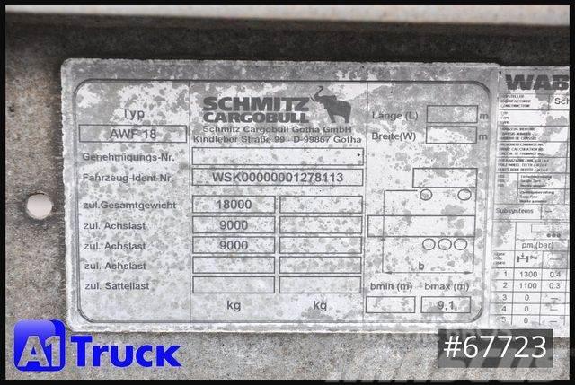 Schmitz Cargobull AWF 18, Standard BDF, 7,45, verzinkt, Containerframe/Skiploader trailers