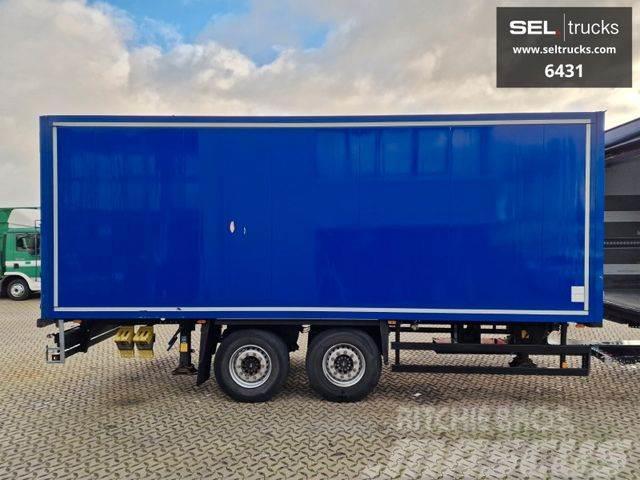 Schmitz Cargobull ZK 18/ Tandem Van Body Trailers