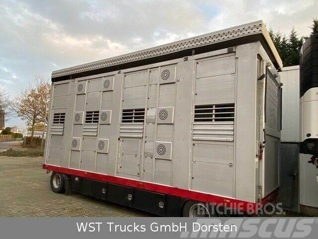 Stehmann 3 Stock Ausahrbares Dach Vollalu Livestock carrying trailers