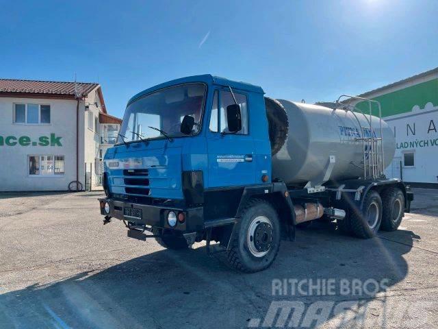 Tatra 815 6x6 stainless tank-drinking water 11m3,858 Sewage disposal Trucks
