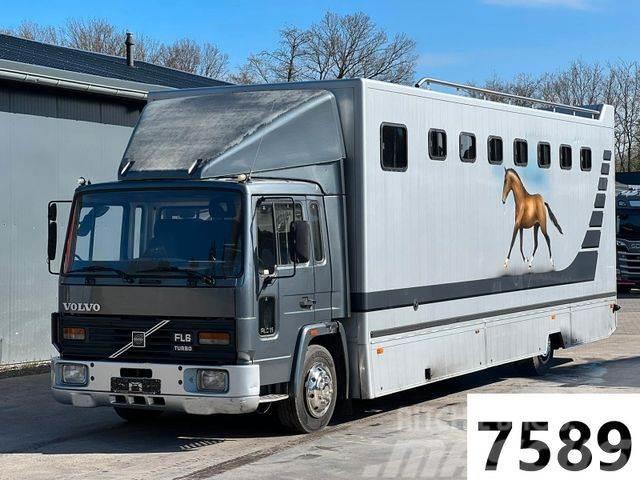 Volvo FL 6-11 Turbo Pferdetransporter 7 Pferde Livestock carrying trucks