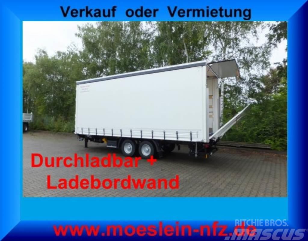 Möslein TPS 11 DL 7,30 neuer Planenanhänger, Ladebordwand Tautliner/curtainside trailers