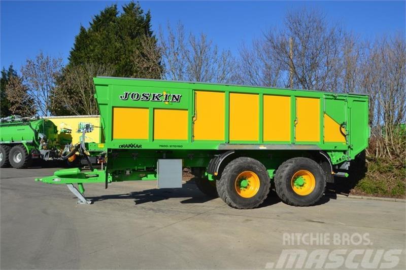 Joskin Drakkar 7600/33D180 7600/27D150 Other farming trailers