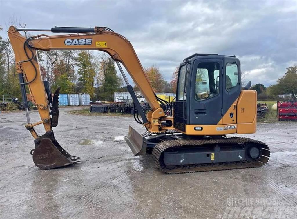 CASE CX80 Mini excavators < 7t